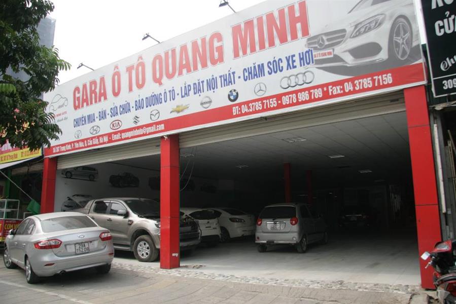 gara oto Gara Quang Minh
