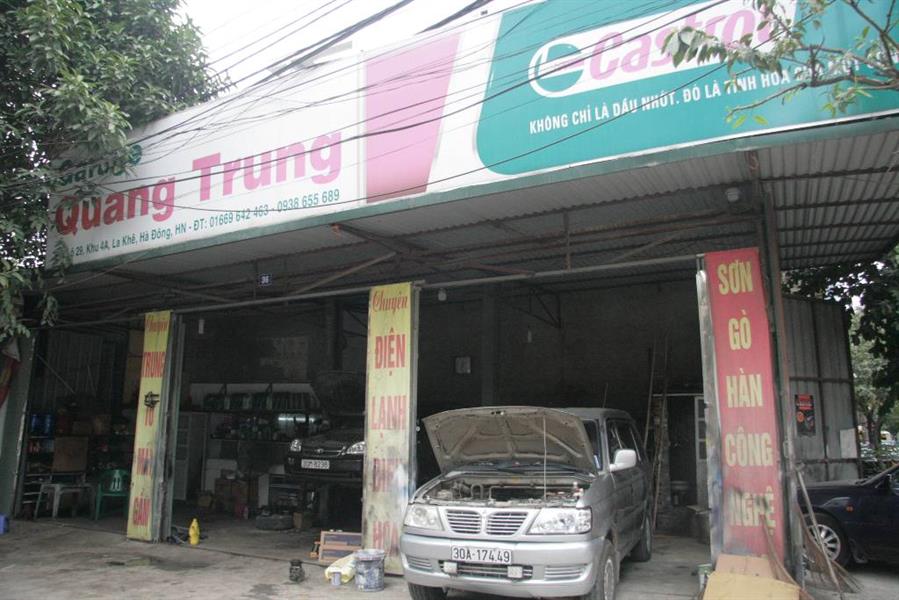 gara oto Gara Quang Trung